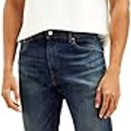levi's Men's 517 Dark Blue Bootcut Fit Mid Rise Jeans-picture-24