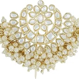 teejh Archita Pearl and Polki Juda Pin-picture-10