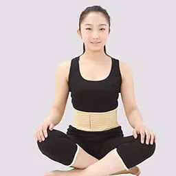 Sira Tourmaline Magnetic Slimming Belt, Waist, Self Heated, Lower Back Pain, Lumbar Support, for Unisex (XL Begie) Beige-picture-13
