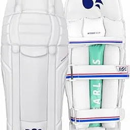 DSC Intense Valor Leather Cricket Batting Legguard for Mens, Size - Boys, Right Hand-image-12