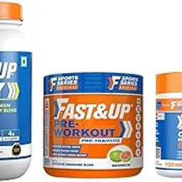 FAST&UP Essentials Whey Protein Isolate Blend & Pre-Workout Supplement & Citrulline (100 Servings) Citrulline Malate to Enhance Muscle Pump, Sustain Longer Workouts & Boost Recovery-picture-19