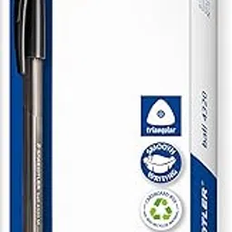 STAEDTLER 4320 M-9 Stick Rainbow Ballpoint Pen - Black (Box of 10)-picture-31