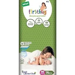 Quick Absorbent Pants for Baby All round Protection Pants for Baby, Baby diaper m size, Super Absorbent 75 Pcs (upto 7 to 12 kg)-picture-12