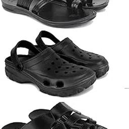 Men's Sandals | Lightweight Wear| Stylish & Easy to Wear For Men's PCV-SAN-(3-COMBO)-3152-3123-3126-picture-12