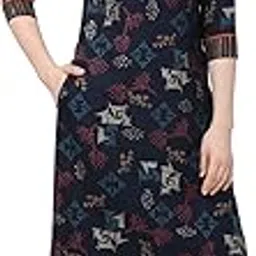 shopping queen Women's Rayon Printed Kurta Palazzo Set-picture-13