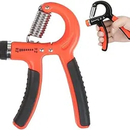 VENOM Orange Color (Upto 60 Kg. Adjustable), Hand Gripper, Palm Strengther, Palm Excerciser, Solid Palm Grip, Hand Grip Exerciser, Hand Gripper for Men & Women (Model : 0423)-picture-52
