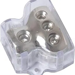 MILAAN 1x0 Gauge in 3x4 Gauge Out Power Ground Distributor Blocks (Three Way)-picture-29
