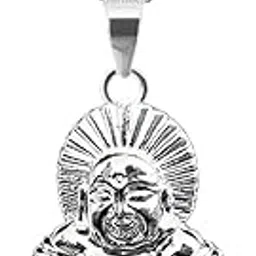 parnika (Formerly MJ 925 Laughing Buddha Design Unisex Pendant in Pure 92.5 Sterling Silver for Boys Girls, Men & Women | Dollar Locket |-picture-54