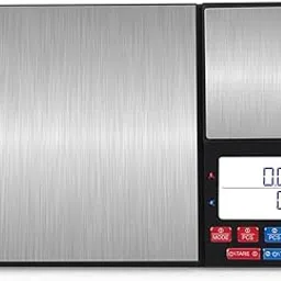 Atom Dual Platform Digital Kitchen Scale with a capacity of 5Kg x 0.1 g & 500g x 0.01g High precision scale with Stainless Steel Platform | Atom A 550 Kitchen Scale.-picture-19