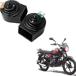 H18 Universal Car & Bike Horn, 12V Loud Sound, Waterproof & Durable, Horn for CT 110 & Other Bikes, Cars.-image-23