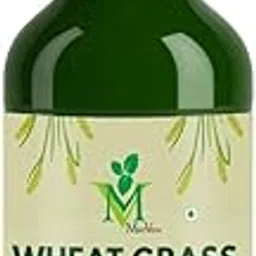 Mint Veda Wheatgrass Juice – Natural Detoxifier, Herbal Juice Helpful to boost Immunity, Blood Purification, Improves Digestion and Metabolism, (1L)-image-0