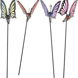 BNF® 4Pcs/Set Butterfly Garden Ornaments & Patio Stakes Butterflies Plant Picks|Home & Garden |Yard, Garden & Outdoor Living|Garden Décor|Statues & Lawn Ornaments-picture-29
