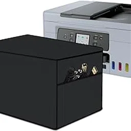 Stylista Waterprood and Dustproof Printer Cover Suitable for Canon MAXIFY GX4070, Heavy-Duty grey Thick Polyester-picture-11