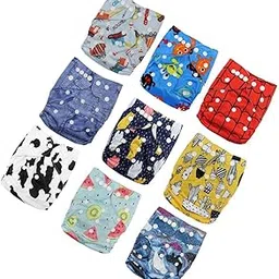 HEAVENGLOW Reusable Baby Cloth Diaper Soft Washable for 3-15kg Babies Shower Gifts P1-picture-10