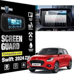 RGY Screen Guard For Maruti Suzuki Swift 2024 Car Infotainment System Protection Film [NOT A TEMPERED GLASS] - 9 inch Matte-image-8