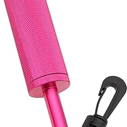 Merishopp Scuba Rattle Stick with Clip Handheld Non Slip Scuba Diving Shaker Ring Bell Rose Red-picture-43
