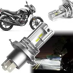 Auto Pearl V3 LED Headlight Bulbs Hi/Low Beam Fits for Vehicle H4 Compatible with CB Unicorn 150 (Pack of 1)-picture-12