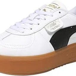 puma Women, Palermo Elevata Lth Wns, White-Gum, Sneaker, 3UK, (40046102)-picture-39