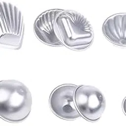 CALANDIS DIY Aluminum Alloy Bath Bombs Fizzies Mold Handmade Soap Wrap Set B | Bath Bombs & Fizzies | Bath &-picture-25