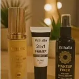 3 in 1 Face Base Makeup Combo | Primer, Foundation & Fixer for Women | High Coverage, Long Stay, Non-Oily, Matte Look | Best for Party, Bridal & Everyday Use-picture-13