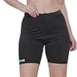 Women's Compression Gym Shorts – High-Performance Stretch Fit Black-picture-51