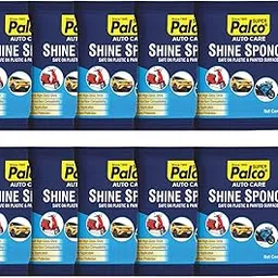 PALCO SHINE SPONGE Pack of 10 | high shine multi-surface polish, extend shine on all Plastic, Vinyl, Rubber and Painted surfaces, enhances the appearance-picture-30