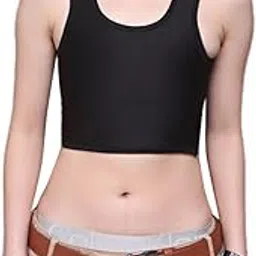 cosyou Sexy Breathable Buckle Short Chest Breast Binder Trans Lesbian Tomboy image 1