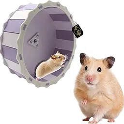 Toy Truffle Hamster Foam Exercise Running Wheel for Cage | Silent Anti-Slip Rodent Treadmill for Small Pets | Safe Foam Material for Hamsters, Mice, Gerbils & Other Rodents | Indoor Play Fitness Toy-picture-30