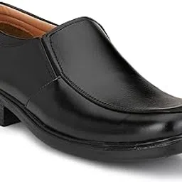 Mens Azzaro Black Men's Synthetic Leather Slip-on Formal Shoes Slip-On Formal Shoes-picture-40