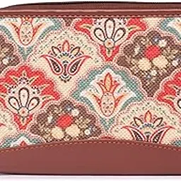 zouk Women's Handcrafted Classic Chain Wallet-picture-4