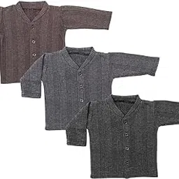 Body Warmer/Inner/Thermal/Top Set for New Born Baby (0-3 Month, 3 Pieces)-picture-29