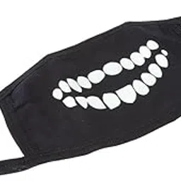 snappsy Unisex Antidust Mask Cute kaomoji Emoticon Muffle Mouth Mask - 7-picture-33