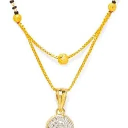 Elegant 22K Double Layer Mangalsutra Necklace | Classic Traditional Indian Jewelry | Ideal for Weddings & Special Occasions-picture-50