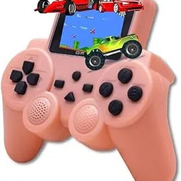 TMG Handheld Game Video Game 8-bit 520 in 1 Classic Retro Games Handheld Gamepad Game Console - 2.5 inch Screen Rechargeable AV TV Out(Pink)-picture-25