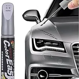 GALLY 2-in-1 Car Scratch Remover Touch Up Paint Pen | Deep Scratch Repair Pen for Cars | Universal White Automotive Paint | Easy Use for Minor Paint Fix | All Car Brands Compatible (Grey)-image-85