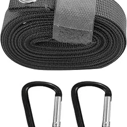 Merishopp Tent Awning Extension Belt Rope Draw Rope Camping Black Sporting Goods|| Outdoor Sports|| Camping & Hiking|| Tents & Canopies|| Tent & Canopy Accessories-image-27