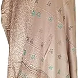 latest Womens pure woolen suit(salwar,kameez,designer kashmiri Shawl) winter wear kani,stylish woollen kurta pant set dress material(unstitched fabric) CAMEL suits for women by pure Pashmina wooltex.-picture-34