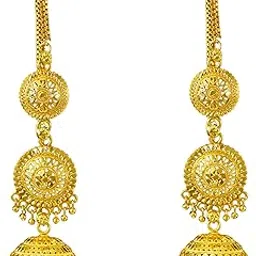 jfl Jewellery for Less Gold Plated Copper Earrings For Women-picture-37