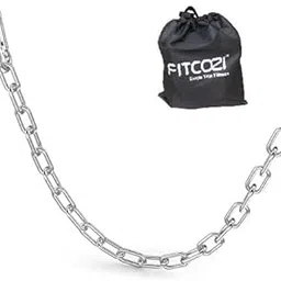 Exercise Cable Machine Extension Chain, LAT Pull Cable Extension Weight Machine Chain, Multi-use Pulldown Attachment Accessories for Pulley System, Home Gym (24 Inches)-picture-14