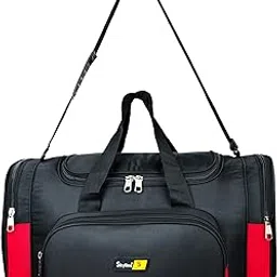 skyline 60L Travel Duffle Bag Without Wheel for Men Women (RED)-picture-40
