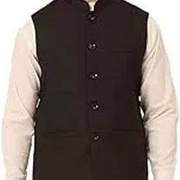 jompers Solid Nehru Jacket For Men-picture-24