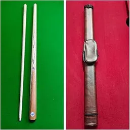 ABA Snooker and Pool Dufferin cue Stick 9mm tip Size (Brown, Case)-picture-33