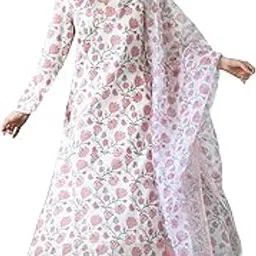 anni designer Women's Cotton Blend Regular Kurta with Pant & Dupatta-picture-20