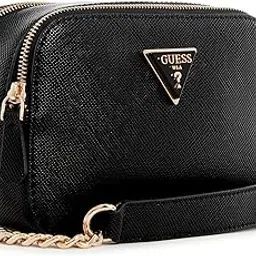 guess Women's Black Solid Crossbody Camera Bag| Ladies Purse Handbags | Gift For Ladies-picture-13