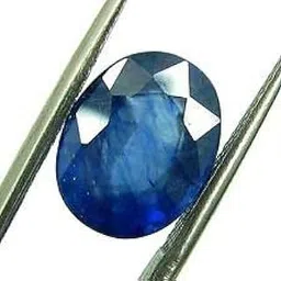 jagdamba gems 3.00 Ratti Blue Sapphire (NEELAM/NILAM Stone) Certified Natural Gemstone AAA Quality-picture-12