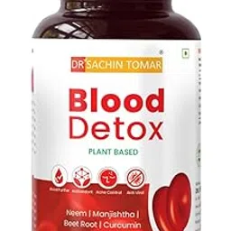 DR SACHIN TOMAR | Blood Detox | Curcumin Beetroot Manjistha Neem Extract | Acne and Pimple Control Radiant Skin Anti Bacterial Ayurvedic Herbal Supplement - 60 Vegetarian Tablets-picture-27