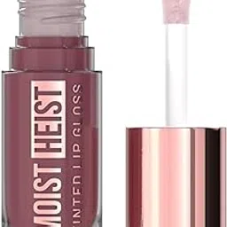 Swiss Beauty Moist Heist Tinted Lip Gloss | Colour + Shine | Moisturises | With Vitamin E | Non-Sticky | Long-Lasting | 4.8g, Shade- 3. Berry Mission-picture-19