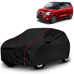 AYSHU All-Weather Resistant Car Cover Compatible with Maruti Suzuki WagonR | Triple-Stitched Mirror & Antenna Pockets with Elastic Bottom Hem & Buckle Strap | Dustproof, UV Protection-picture-35