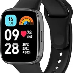Tobfit Solicone strap Compatible with Redmi Watch 3 Active Straps，Soft Silicone Watchbands for Xiaomi Redmi Watch 3 Active Band Women Men-picture-20