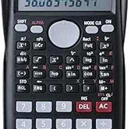 Scientific Calculator 2 Line Multifunctional Calculator- 12 Digits Display- 240 Functions- Replay Function for High School University College Engineering Accounting Trigonometry Office-picture-13